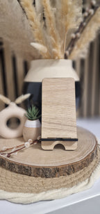 Mobiltelefonhalterung & -ständer aus Naturholz